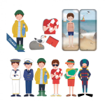 Apli Kids magnetinis žaidimas &bdquo;Vandenynas&ldquo;