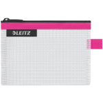 Įmautė kelionėms LEITZ WOW L dydis 23x30cm, su užtrauktuku, rožinė 1vnt
