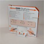 Klijų ta&scaron;kai 10 mm x 5000 vnt., vidutinio lipnumo