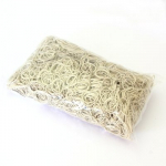 Gumytės pinigams 1kg/100mm baltos spalvos
