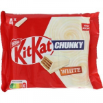 Batonėliai KITKAT Chunky, su baltu &scaron;okoladu, 4 x 40 g