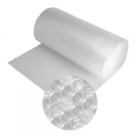 Burbulinė pakavimo plėvelė 1,50mx100m, 57g/m&sup2;, skaidri