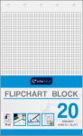 Bloknotas konferenciniams stovams 20l.64x100cm, langeliais, Interdruk