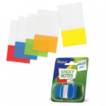 Plastikiniai indeksai-žymekliai Forpus 42041, 44x25mm, žali