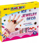 Vitražinių dažų rinkinys ICE JEWELERY GD10P10IJ, Amos decor
