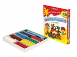 Plastilinas 10sp.200g GAMMA Ukraina