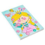 Tapybos pagal skaičius rinkinys 29,7x19,5cm Grafix - Princesė+dažai+tept. 150007