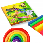 Plastilinas PENWORD, 24 spalvų