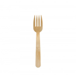 Vienkartinės fur&scaron;etinės &scaron;akutės PURE, bambukinės, L 12 cm, 50 vnt.