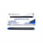 Ilgos ra&scaron;alo kapsulės CRESCO mėlynos, 5 vnt