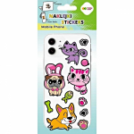 Lipdukai HAPPY COLOR mobiliam telefonui - Silly Friends, 90x205 mm