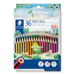 Spalvoti pie&scaron;tukai STAEDTLER NORIS COLOUR 185, 36 spalvos