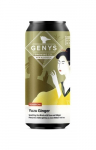 Gaivusis arbatos gėrimas KOMBUCHA GENYS, YUZU GINGER 0,44l, skardinė