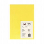 Kartonas A4/25l. Happy Color 170g/m2 geltonas 01