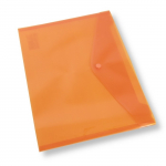 Vokas-dėklas A4 PENWORD A4-209OR su spaustuku oranžinis