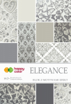 Dekoratyvinio popieriaus albumas A4/10l. 170-220g/m2 ELEGANCE Happy Color