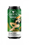 Gaivusis arbatos gėrimas KOMBUCHA GENYS, MANGO PASSION 0,44l, skardinė