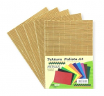 Gofruotas kartonas PENWORD METALIC, A4 5 lapai auksinis