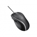 Logitech M500S - Advanced corded laser mouse, black