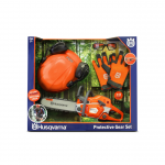 Žaislinis grandininis pjūklas su apsauginiu rinkiniu