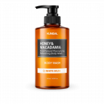 KUNDAL Honey & Macadamia Pure Body Wash White Musk, 500ml