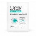 APLB Glutathione Niacinamide Sheet Mask, 25ml