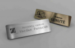 Vardinė kortelė su žiogeliu / Identifikatorius