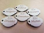 Simboliniai ženkliukai krik&scaron;tynų mai&scaron;eliams