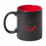 Puodelis LABAS, MEILE red