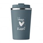 Termo puodelis HUGS AND KISSES blue