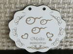 Vestuvinis medalis "MEILĖS MINISTRAS"