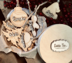 Apvali dėžutė "LINKIU TAU"