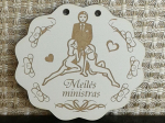 Vestuvinis medalis "MEILĖS MINISTRAS"