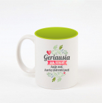 "Geriausia draugė" dekoruotas puodelis
