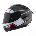 UŽDARAS (FULL-FACE) &Scaron;ALMAS MT HELMETS FF106PRO TARGO PRO PODIUM B0 GLOSS PEARL WHITE