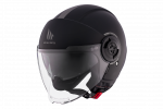 ATVIRAS (OPEN-FACE) &Scaron;ALMAS MT HELMETS VIALE SV S SOLID A1 MATT BLACK