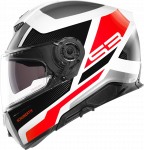 UŽDARAS &Scaron;ALMAS SCHUBERTH DAYTONA RED S3 ECE