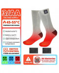 5000mah Žiemos &scaron;ildomos kojinės Thermosocks Vyrų Moterų Elektrinės kojinės &Scaron;iltos kojinės