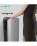 AIKE Automatinis rankų džiovintuvas HEPA filtruotas vertikalus kompakti&scaron;kas didelio greičio srovės tipo rankų džiovintuvas