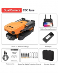 Naujas P8 dronas 4k su Esc Hd viena kamera 5g Wifi Fpv 360 Visi&scaron;kas kliūčių vengimo optinis F-low Hover sulankstomas Quadcopter