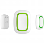 Belaidis pavojaus mygtukas AJAX Button (Juoda/Balta)