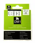 Lipni juostelė Dymo 45803 S0720830, 19 mm, balta su juodu užra&scaron;u