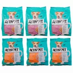 Sausas &scaron;unų pa&scaron;aras mažų veislių &scaron;unims, įvairių skonių, 6 x 1,5 kg, Activ Pet