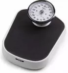 Vonios svarstyklės QUIGG DT-612, 160 kg, balta/juoda