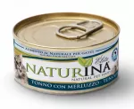 &Scaron;lapias kačių maistas NATURINA Elite su tunu ir menke, 70 g