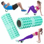 Masažinis volelis su i&scaron;kilimais GYMTEK, tinkamas fitnesui ir crossfit treniruotėms