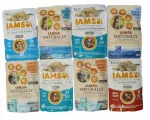 Katia drėgnas ėdalas IAMS, įvairūs skonio, 12 x 85 g