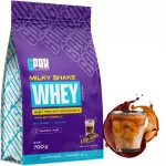 I&scaron;rūgų baltymų milteliai 6PAK NUTRITION MILKY SHAKE WHEY 700g, ledinės kavos skonio