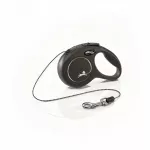 Pavadėlis Flexi New Classic, 3 m, juodas