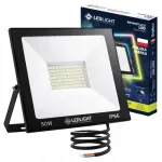 Lauko LED prožektorius 50W, IP66, plonas korpusas